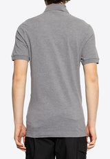 Dolce & Gabbana Logo Plaque Polo T-shirt Gray G8SN1T FU7EN-S8291