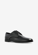 Dolce & Gabbana Leather Derby Shoes Black CN0105 A1203-80999