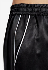 Dolce & Gabbana Silk Wide-Leg Pants Black FTAMPT FU1AU-N0000