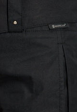 Moncler Wide-Leg Belted Pants Black K10932A00015 59866-999
