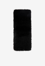 Dolce & Gabbana Faux Fur Hand Muff Black FP572A FUSZ9-N0000