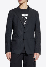 Dolce & Gabbana Single-Breasted Blazer Black G2TJ5T FU5V9-N0000