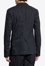 Dolce & Gabbana Single-Breasted Blazer Black G2TJ5T FU5V9-N0000