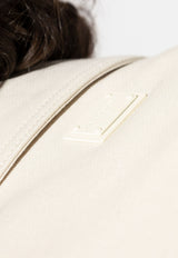 Dolce & Gabbana Logo Plaque Overshirt Cream G9BKBT HU7O5-W0802