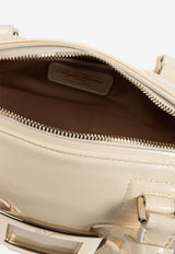 Roger Vivier Belle Vivier Leather Bag Cream RBWAPAH0100TM6 0-C019
