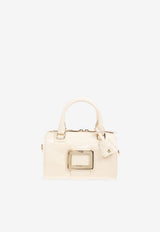Roger Vivier Belle Vivier Leather Bag Cream RBWAPAH0100TM6 0-C019