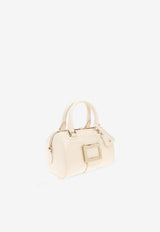 Roger Vivier Belle Vivier Leather Bag Cream RBWAPAH0100TM6 0-C019
