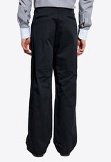 Dolce & Gabbana Logo Plaque Chino Pants Black GP0RST FUFL3-N0000