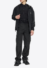 Dolce & Gabbana Logo Plaque Cargo Pants Black GP03LT G8MH8-N0000
