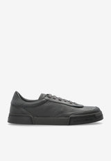 Dolce & Gabbana Portofino Leather Low-Top Sneakers Gray A20190 A6A88-8B836