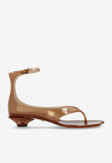 Chloé 35 Jelly Sandals Brown CHC25U09V RQ-260