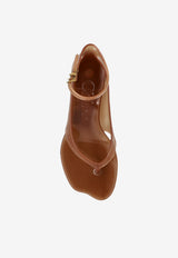 Chloé 35 Jelly Sandals Brown CHC25U09V RQ-260