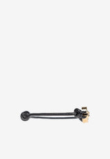 Versace Medusa '95 Leather Bracelet Black 1019668 1A00637-1B00V