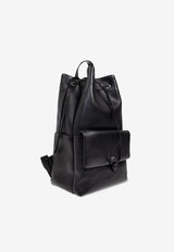 Dolce & Gabbana Nappa Leather Backpack Black BM2433 AF984-80999