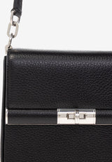 Dolce & Gabbana Marlene Deerskin Messenger Bag Black BM2445 A8034-80999