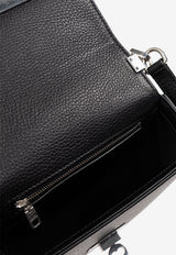 Dolce & Gabbana Marlene Deerskin Messenger Bag Black BM2445 A8034-80999