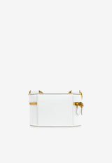 Dolce & Gabbana Sicily Leather Crossbody Bag White BB7800 B7321-80002