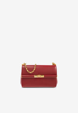 Dolce & Gabbana Marlene Grained Leather Shoulder Bag Red BB7766 A3G19-83027