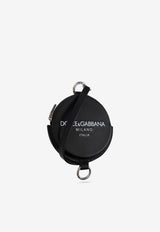 Dolce & Gabbana Adamo Leather Coin Purse with Strap Black BP3344 A6E48-80999