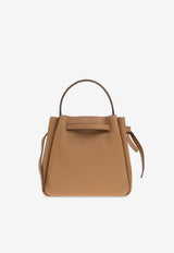 Tory Burch Small Romy Leather Bucket Bag Brown 166982 0-227