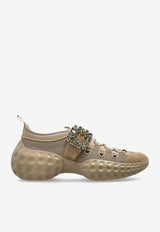 Roger Vivier Viv' Run Light Trekky Sneakers Beige RVW63738940UBE 0-1V34