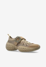 Roger Vivier Viv' Run Light Trekky Sneakers Beige RVW63738940UBE 0-1V34