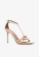 Balmain 100 Leather Lip Sandals Pink EN0UH127 LCMK-0AU