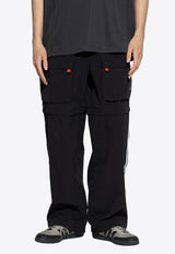 Adidas Originals X 100 Thieves Cargo Pants Black JM3260 0-BLACK