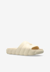 Moncler Lilo Rubber Slides Cream K109B4C00050 M2559-034