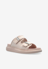 McQueen Hybrid Logo Sandals Pink 658063 W4Z51-6833