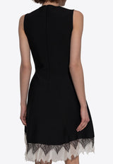 McQueen Sleeveless Mini Dress Black 833963 Q1BD2-1080
