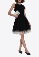 McQueen Sleeveless Mini Dress Black 833963 Q1BD2-1080