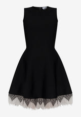 McQueen Sleeveless Mini Dress Black 833963 Q1BD2-1080