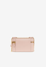 Dolce & Gabbana Sicily Leather Crossbody Bag Pink BB7800 B7321-8I481