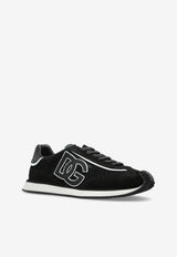 Dolce & Gabbana DG Cushion Low-Top Sneakers Black CK2340 A9AC2-89690