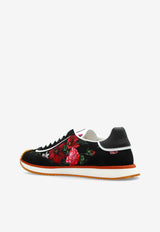 Dolce & Gabbana DG Cushion Floral Print Low-Top Sneakers Multicolor CK2288 AI907-8W910
