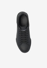 Dolce & Gabbana Portofino Low-Top Sneakers Black CS2332 A1065-80999