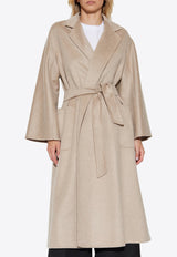 Max Mara Ludmilla Belted Cashmere Coat Beige LUDMILLA 2521016051-032
