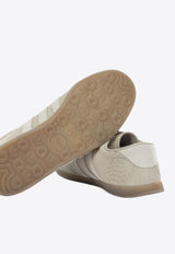 Gazelle Lo Pro Python-Effect Suede Sneakers
