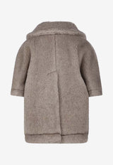 Max Mara Acorvinolny Short Teddy Coat Green 2614731191600MXACORV_006