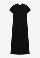 The Frankie Shop Malo Midi Dress Black MAFS21399CO/S_THE-100