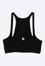 Rick Owens DRKSHDW Slim Cropped Top Black DS01F4013RN_09