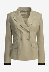 Placido Double-Breasted Wool Blazer