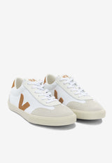 Veja Volley Leather and Suede Low-Top Sneakers White VO0103863BWHITE UMBER_190c0e36-1f5d-4e3c-ba50-a5a14e0f8e53