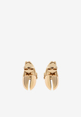Tory Burch Small Weave Stud Earrings Gold 164424 0-200