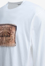 Acne Studios Graphic Print Long-Sleeved T-shirt White CL0408100_4b75fbbf-b6a5-45be-95ee-6cb2a0af90ec