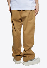 Moncler Logo Patch Chino Pants Beige K20912A00002 598R1-226