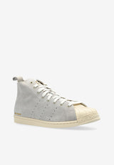 Adidas Originals X Wales Bonner Superstar High-Top Sneakers Gray JQ7633 M-MISSTO WONWHI GOLDMT
