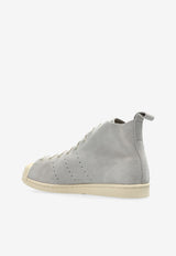 Adidas Originals X Wales Bonner Superstar High-Top Sneakers Gray JQ7633 M-MISSTO WONWHI GOLDMT