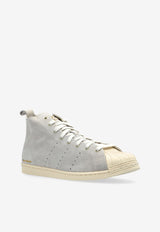 Adidas Originals X Wales Bonner High-Top Sneakers Gray JQ7633 F-MISSTO WONWHI GOLDMT